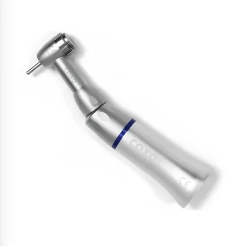 Угловой наконечник COXO CX245-1B, 1:1, без света, с внешним охлаждением, с кнопочной фиксацией бора